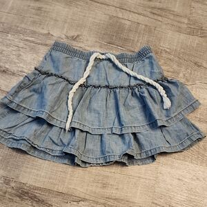 Old Navy Blue Denim Skirt